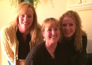 Two of my sisters, Sara and Molly, with me at Thanksgiving.